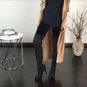 Black OTK suede boots